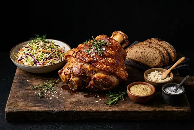 Konfitované vepřové kolínko 650 g